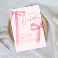 Editable Isn't She Onederful Birthday Invitation
